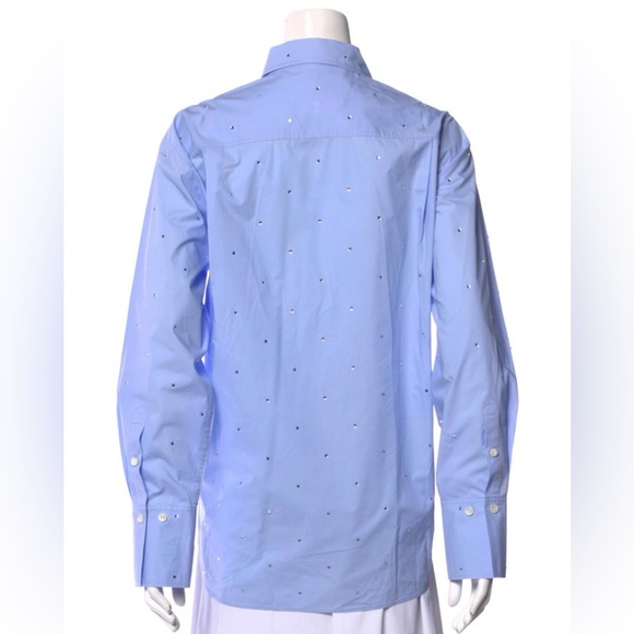 Frame rhinestone button down - Picture 3 of 6